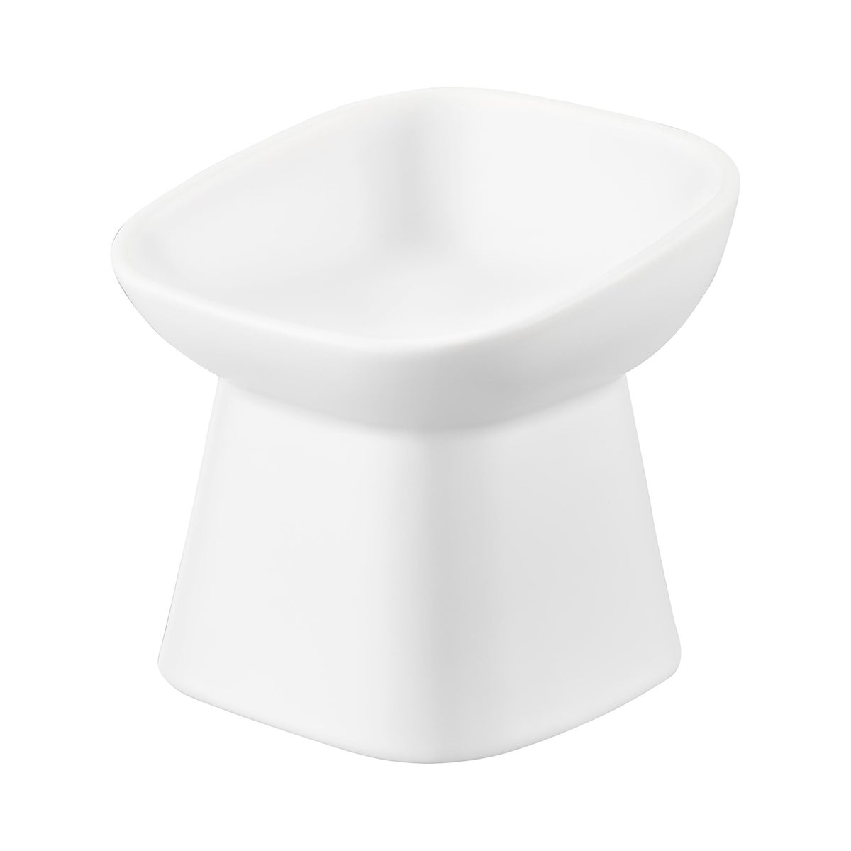 Yamazaki Tower Angled Ceramic Pet Food Bowl | The Container